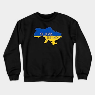 Slava Ukraini Crewneck Sweatshirt